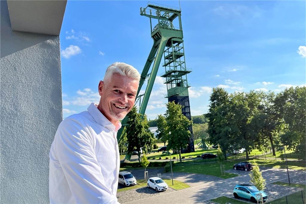 Neues Gesundheitszentrum im Erin-Park: So sehen die Praxisräume aus Christian Kühne in der Praxis für Physiotherapie Physio Balance von seiner Frau Inke Kühne