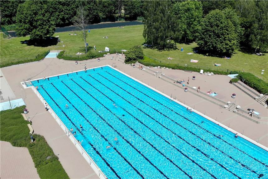Saisonende im Freibad Cappenberger See - Startschuss für Hallenbad Von draußen nach drinnen: Für Freibad Cappenberger See endet die Saison 2021.