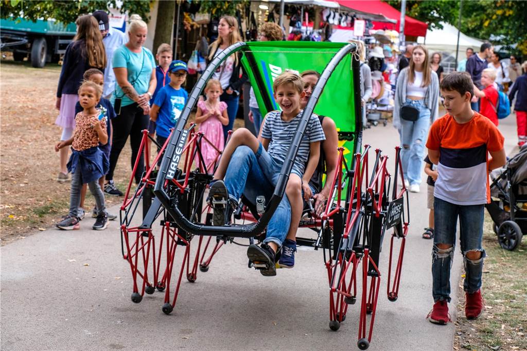 Kind auf Waltroper Parkfest 