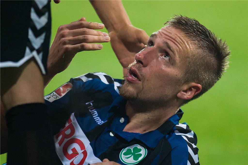 Von Sommer 2016 bis Sommer 2017 kickte Marco Stiepermann bei Greuther Fürth.