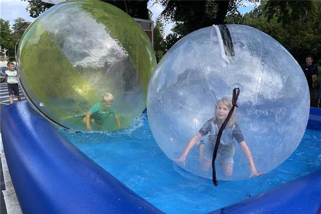 Regengefahr zum Trotz: Auftakt des dreitägigen Stephanusfests Vor allem Kinder haben auf dem Stephanusfest in Bork einiges zu entdecken.