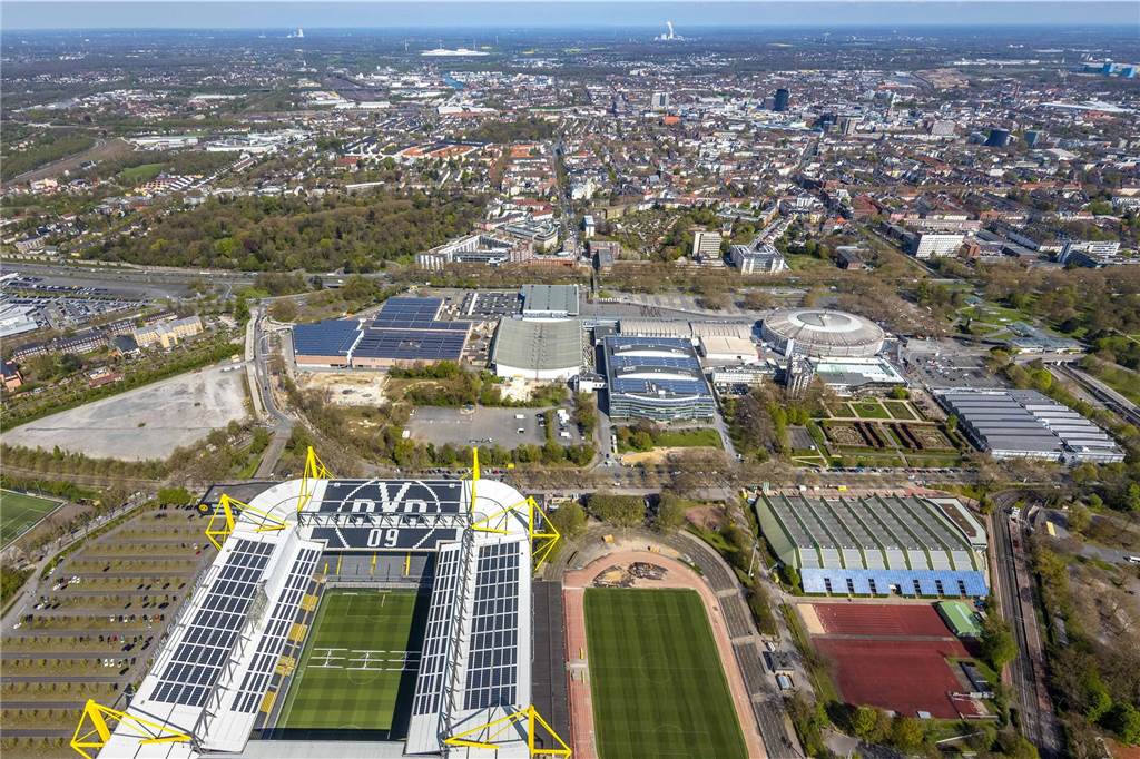 Vor allem zwischen Stadion und City soll es zur Fußball-EM 2024 möglichst keine Bausellen geben.