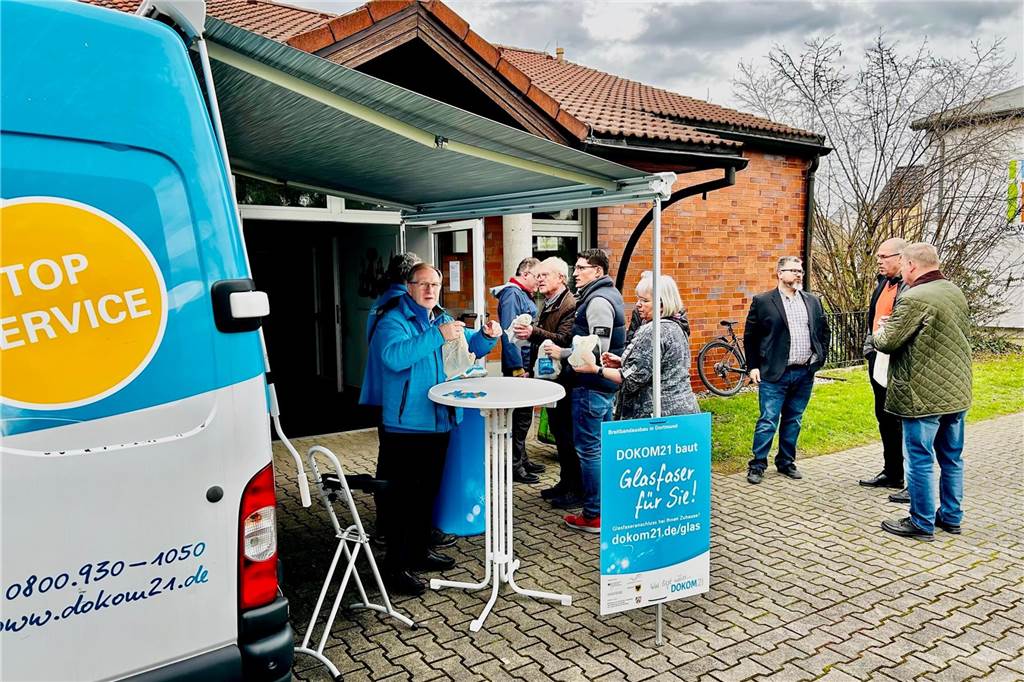 Dokom21 forciert den Glasfaserausbau in Höchsten und Umgebung Dokom21