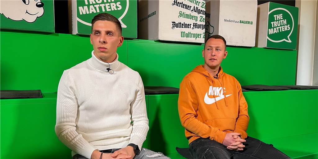 Marler Derby im Fokus: Mike Jordan und André Töppler sind zu Gast im Sporttalk Vor dem Marler Bezirksligaderby sind Mike Jordan (FC Marl, l.) und André Töppler (VfB Hüls, r.) zu Gast im Sporttalk.