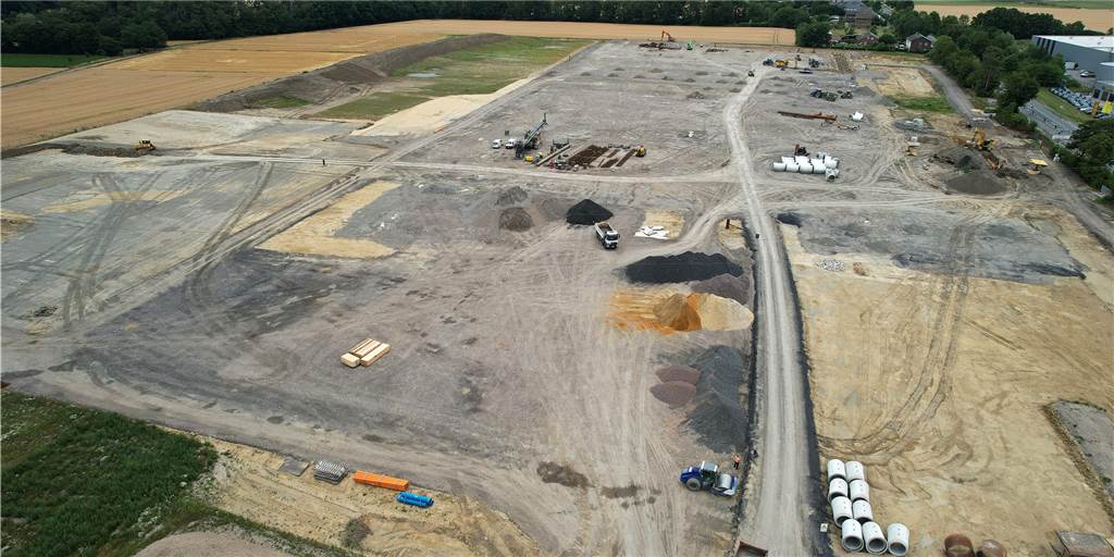 Grundlage für Cordes & Gräfe-Neubau in Selm schreitet voran Vor drei Wochen liefen beim Neubau von Gräfe und Cordes die Fundamentarbeiten an.