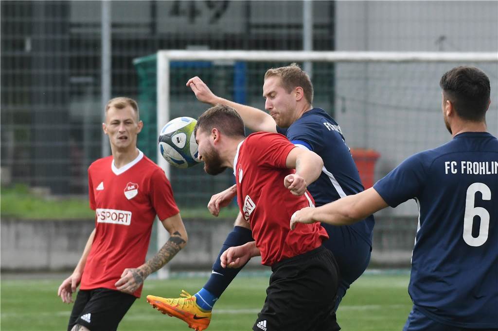 Vor seiner Kreisliga-B-Premiere gewann der FC Frohlinde III ein letztes Testspiel gegen die SF Nette mit 5:0 nach Toren von Dennis Grzonka (2), Lars Komoßa, Sebastian Haß und Stefan Haß.