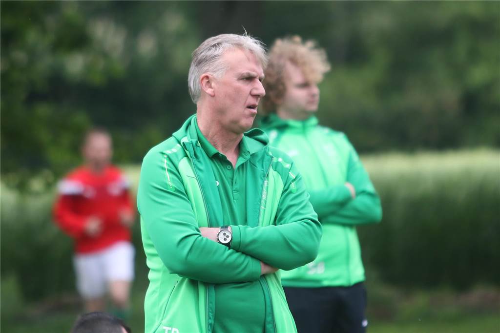 Markus Kuhn zieht nach Überraschung die Reißleine beim SV Südkirchen Markus Kuhn an der Seitenlinie des PSV Bork.