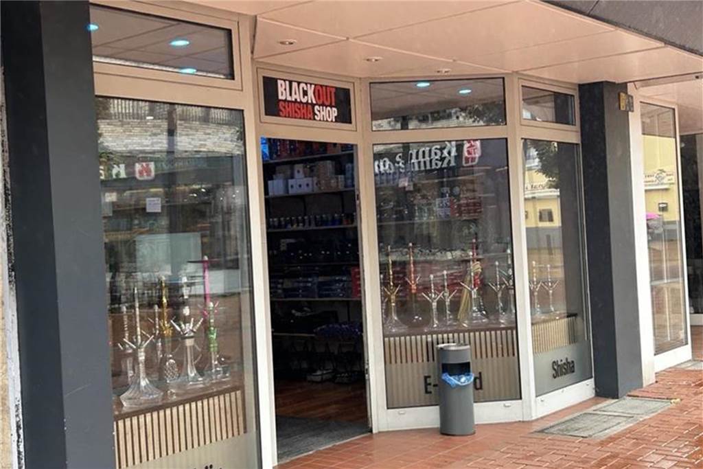 Shop für Shisha und E-Zigaretten hat in City-Toplage eröffnet Der Shisha-Shop von außen