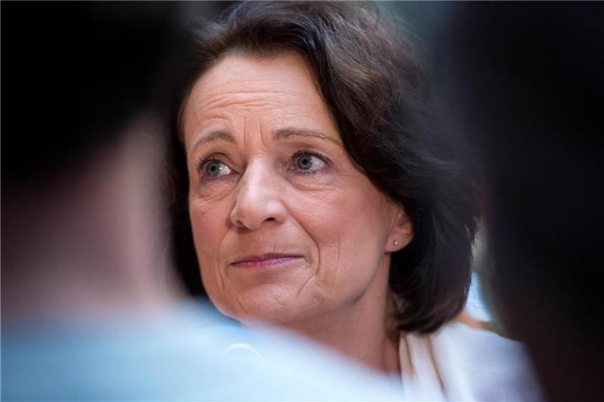 Sportausschuss-Chefin Freitag: EM gehört nicht in die Türkei Vorsitzende des Sportausschusses des Deutschen Bundestages: Dagmar Freitag. Foto: Sven Hoppe