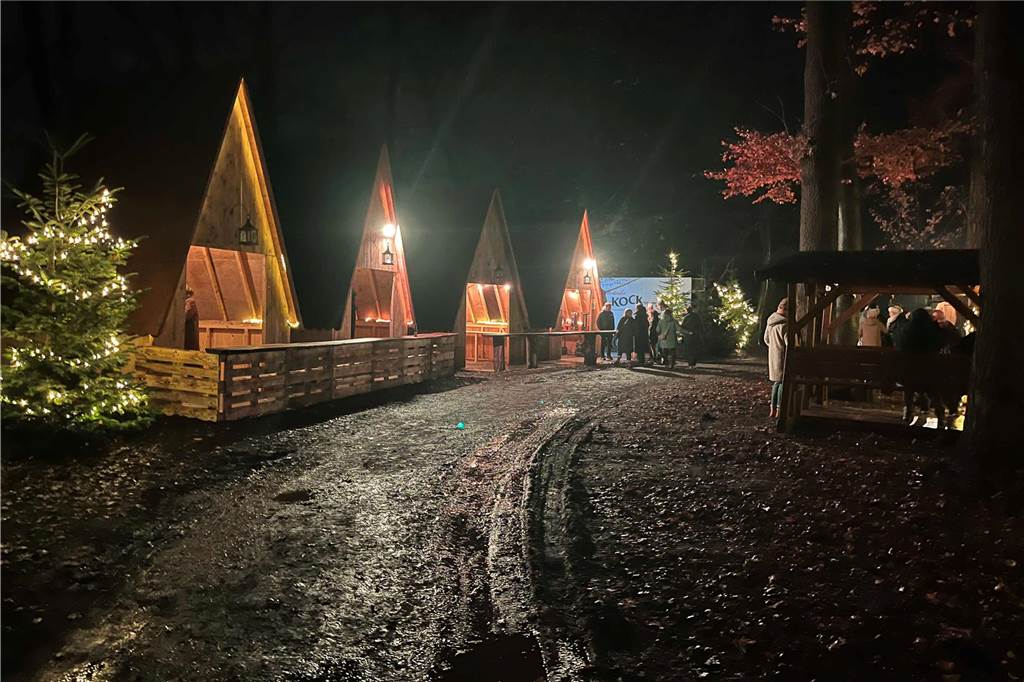 Vorweihnachtliche Stimmung verbreitet der Winterzauber in Heek.