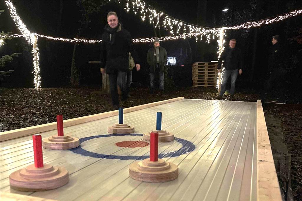 Vorweihnachtliche Stimmung verbreitet der Winterzauber in Heek.