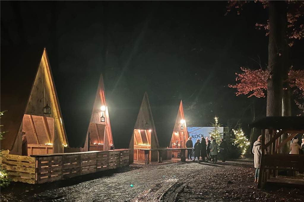 Vorweihnachtliche Stimmung verbreitet der Winterzauber in Heek.