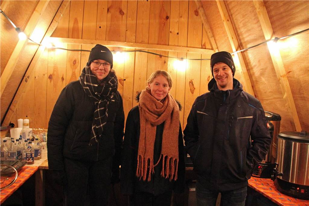 Vorweihnachtliche Stimmung verbreitet der Winterzauber in Heek.
