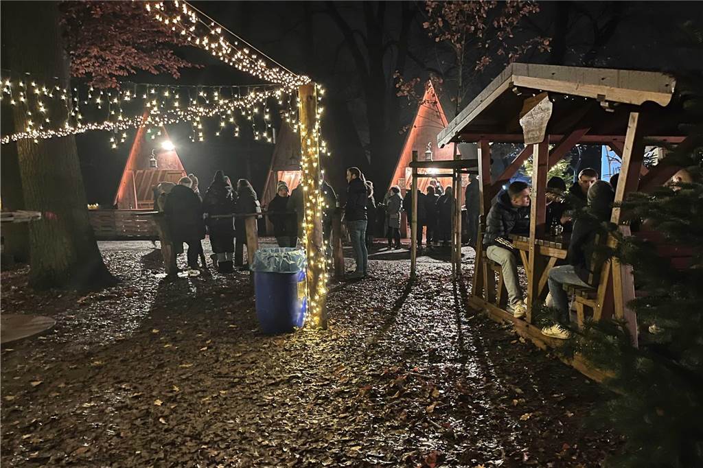 Vorweihnachtliche Stimmung verbreitet der Winterzauber in Heek.