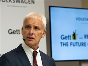 VW-Chef Matthias Müller setzt auf die Digitalisierung der Mobilität. Foto: Bernd von Jutrczenka