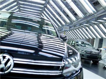 VW-Produktion in Wolfsburg. Viele Zeitarbeiter im Unternehmen dürfen wohl auf eine Festanstellung hoffen. Foto: Jochen Lübke