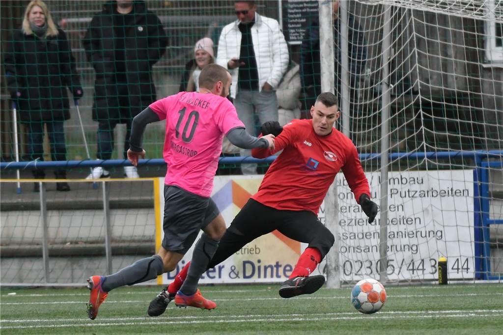 Wacker Obercastrop II, Titelanwärter in der Kreisliga B, setzte sich im Derby bei der Spvg Schwerin II mit 9:1 durch.