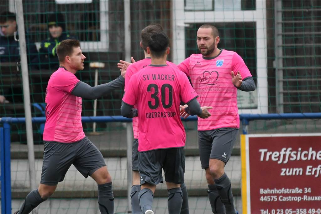 Wacker Obercastrop II, Titelanwärter in der Kreisliga B, setzte sich im Derby bei der Spvg Schwerin II mit 9:1 durch.