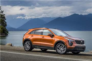 Während Cadillac den XT4 in den USA schon jetzt in den Handel bringt, wird er in Deutschland erst Anfang 2020 kommen. Foto: Cadillac