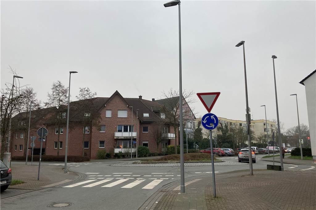 SPD und Grüne wollen sichere und nachhaltige Straßenbeleuchtung in Dorsten Kreisverkehr Hafenstraße/Klosterstraße