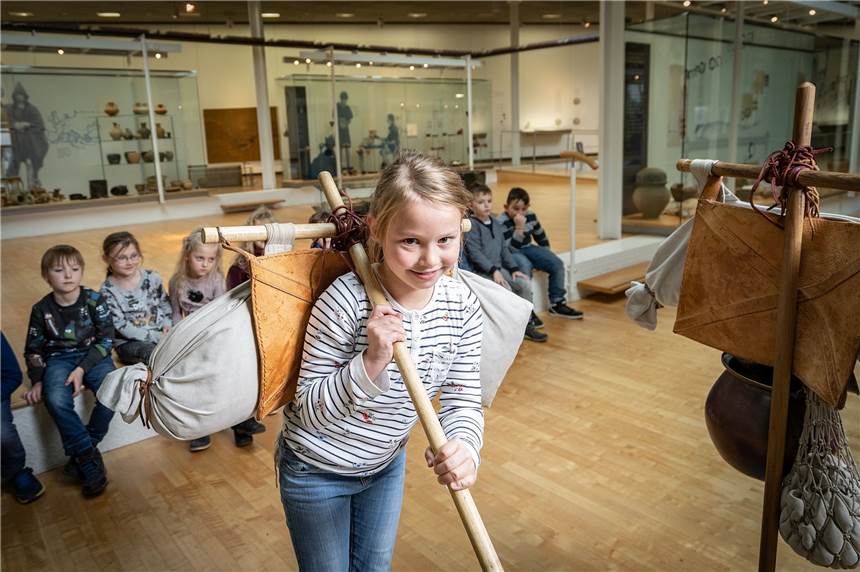 Wegen Museumsumbau: Die Römer kommen jetzt in die Halterner Schulen Während der Umbauzeit bietet das Römermuseum ein besonderes Programm.