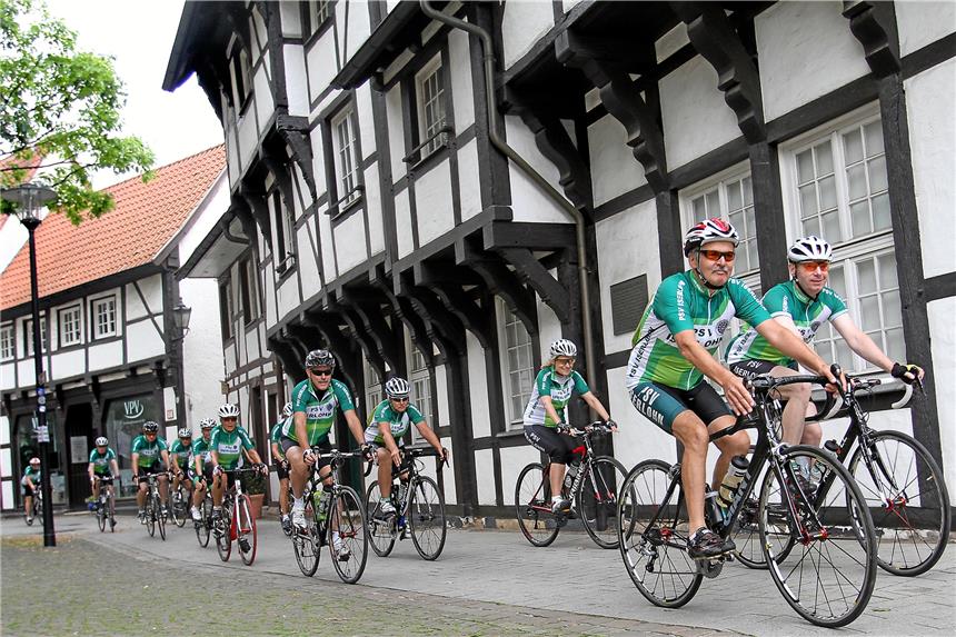 Werne schwingt sich in den Sattel Während des Bundesradsporttreffens war die Stadt schon einmal voll mit Radlern. Das soll zum Stadtradeln wieder so sein – am besten über mehrere Wochen.