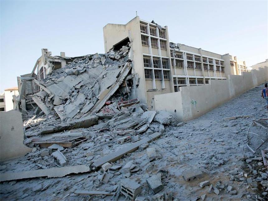 Gaza-Geberkonferenz sammelt mehr als fünf Milliarden Dollar Während des Gaza-Kriegs wurden rund 18 000 Häuser zerstört. Foto: Mohammed Saber