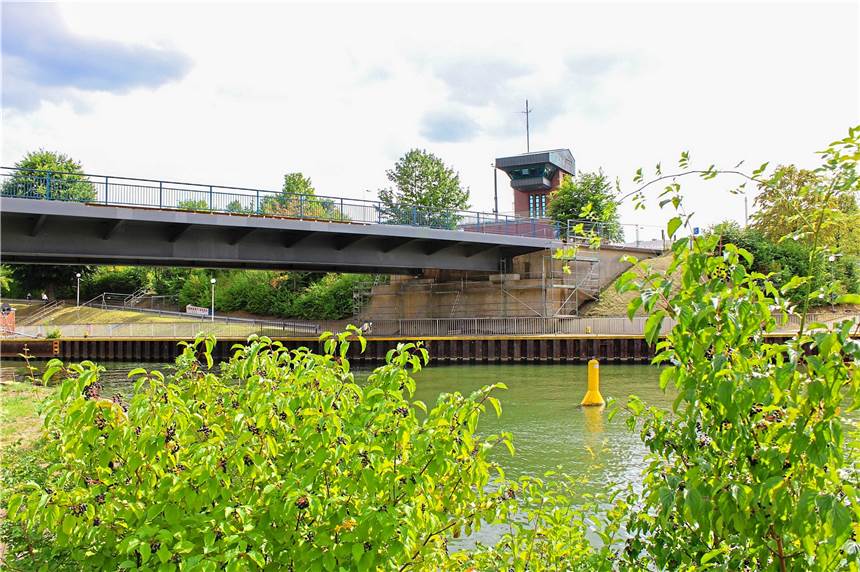 Pannenserie an der Hebewerk-Brücke geht weiter: Fertigstellung verzögert sich weiter Wann wird die Brücke wieder geöffnet?