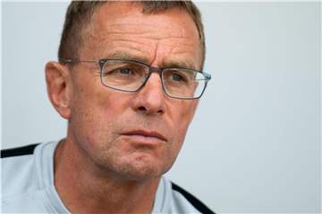 War nicht zufrieden mit der Leistung seiner Mannschaft im Pokal: RB-Coach Ralf Rangnick. Foto: Marius Becker