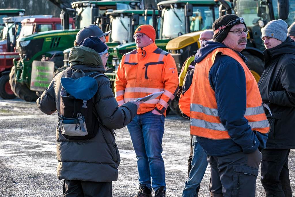 Bauerndemo am 8.1.2024 in Recklinghausen