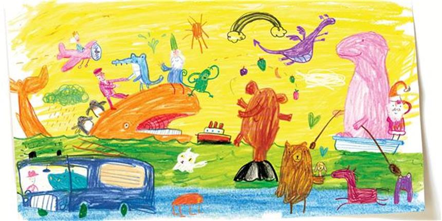 Diese Kinder- und Jugendbücher lohnen sich Warum muss der Weihnachtsmann immer rot sein? Und ist die Sonne gelb oder orange? In dem Bilderbuch "Der Streik der Farben" klagen die Stifte auf sehr unterhaltsame Weise ihr Leid.