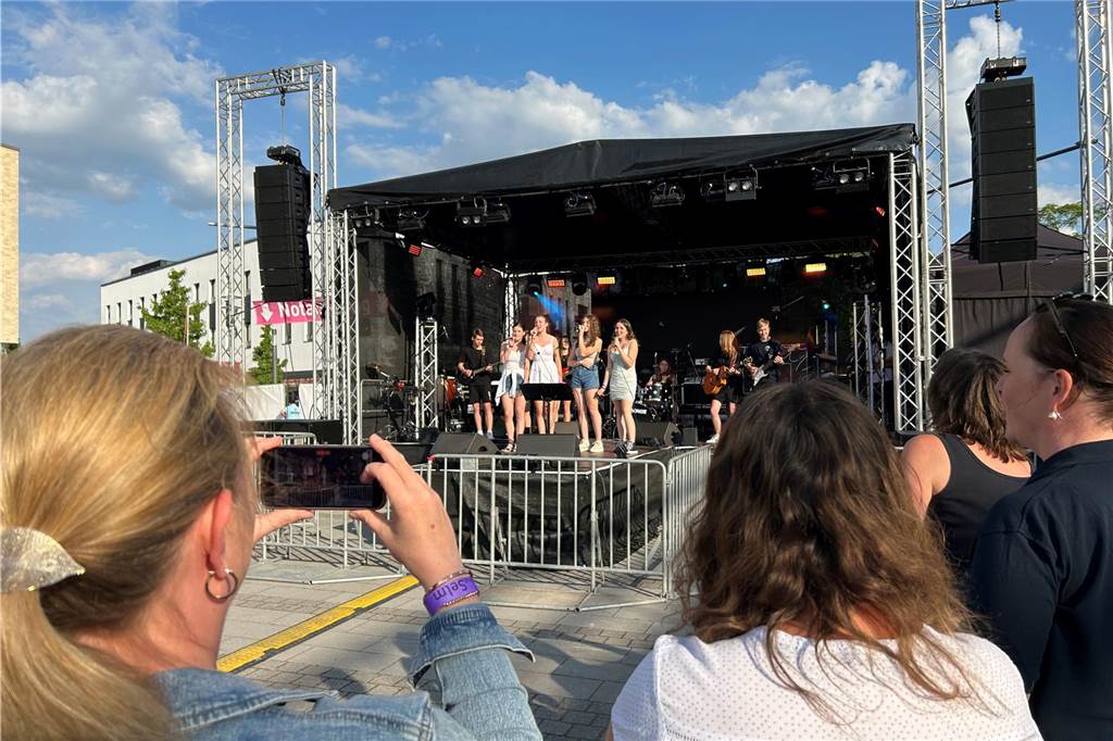 Was auf der Bühne abging, war es wert, festgehalten zu werden.