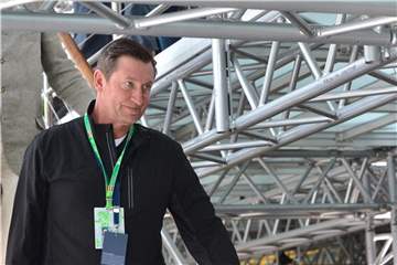 Wayne Gretzky gehörte zu den besten Eishockeyspielern der Welt. Foto: Harald Schneider/APA