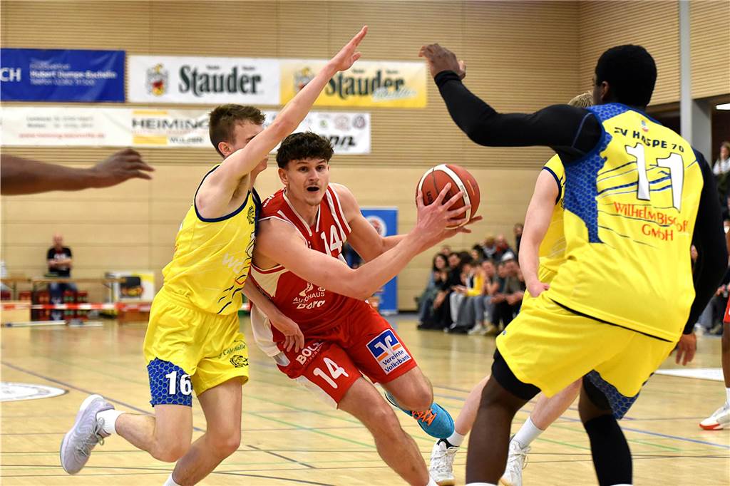 WBV-Pokal-Finale 2025, BSV Wulfen - SV Haspe 77:92 (41:44)
