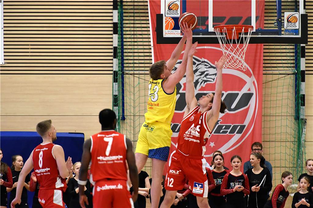 WBV-Pokal-Finale 2025, BSV Wulfen - SV Haspe 77:92 (41:44)