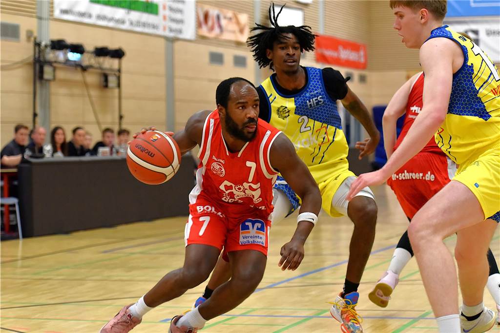 WBV-Pokal-Finale 2025, BSV Wulfen - SV Haspe 77:92 (41:44)