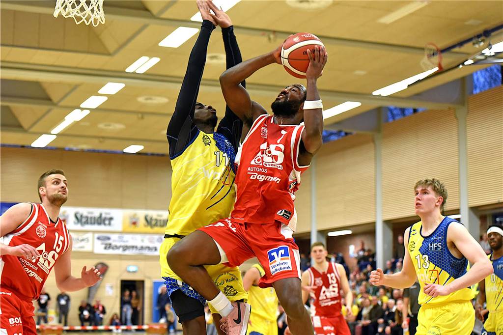 WBV-Pokal-Finale 2025, BSV Wulfen - SV Haspe 77:92 (41:44)