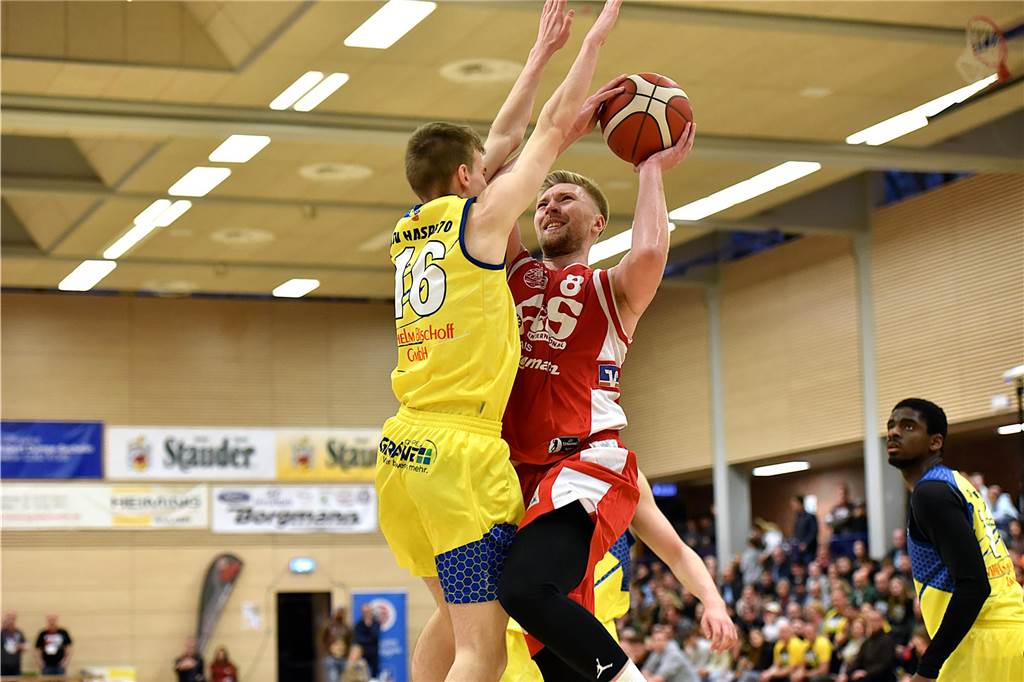 WBV-Pokal-Finale 2025, BSV Wulfen - SV Haspe 77:92 (41:44)