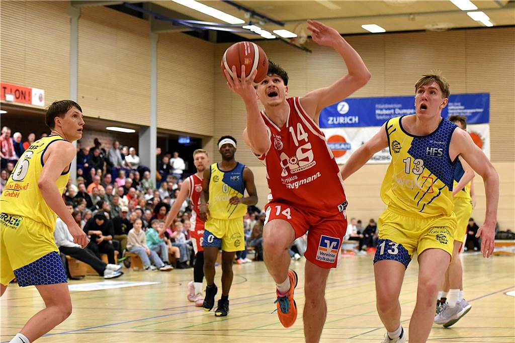 WBV-Pokal-Finale 2025, BSV Wulfen - SV Haspe 77:92 (41:44)