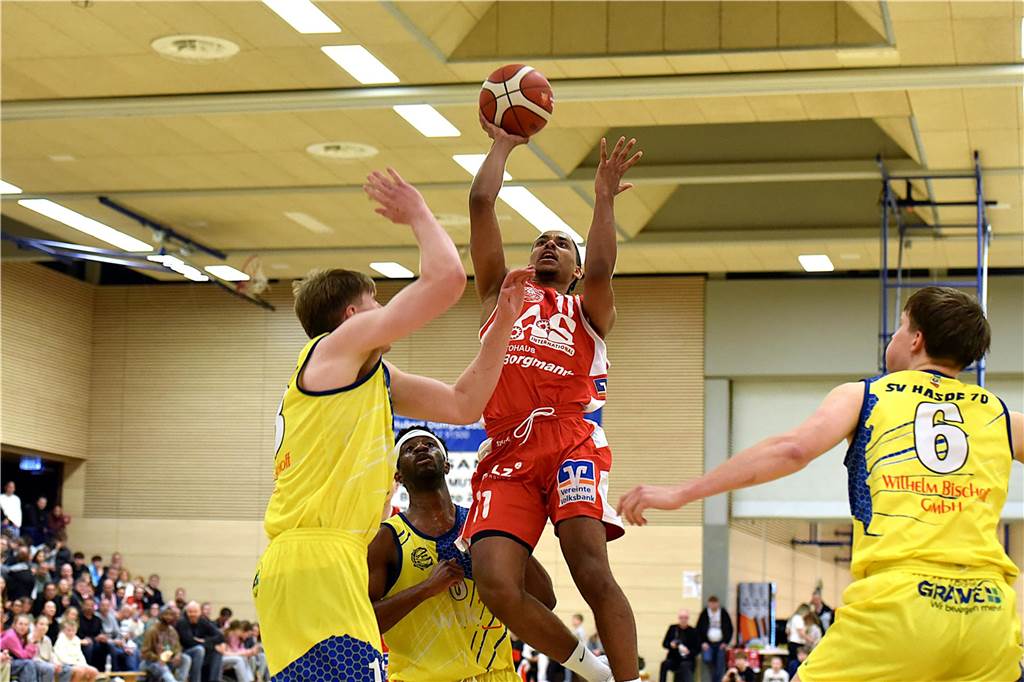 WBV-Pokal-Finale 2025, BSV Wulfen - SV Haspe 77:92 (41:44)
