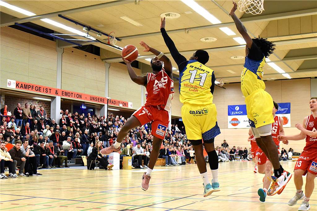 WBV-Pokal-Finale 2025, BSV Wulfen - SV Haspe 77:92 (41:44)