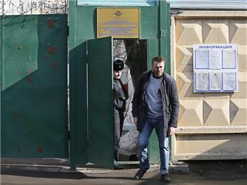 Wegen seines Arrests konnte Nawalny nicht an Nemzows Beerdigung teilnehmen. Foto: Yuri Kochetkov