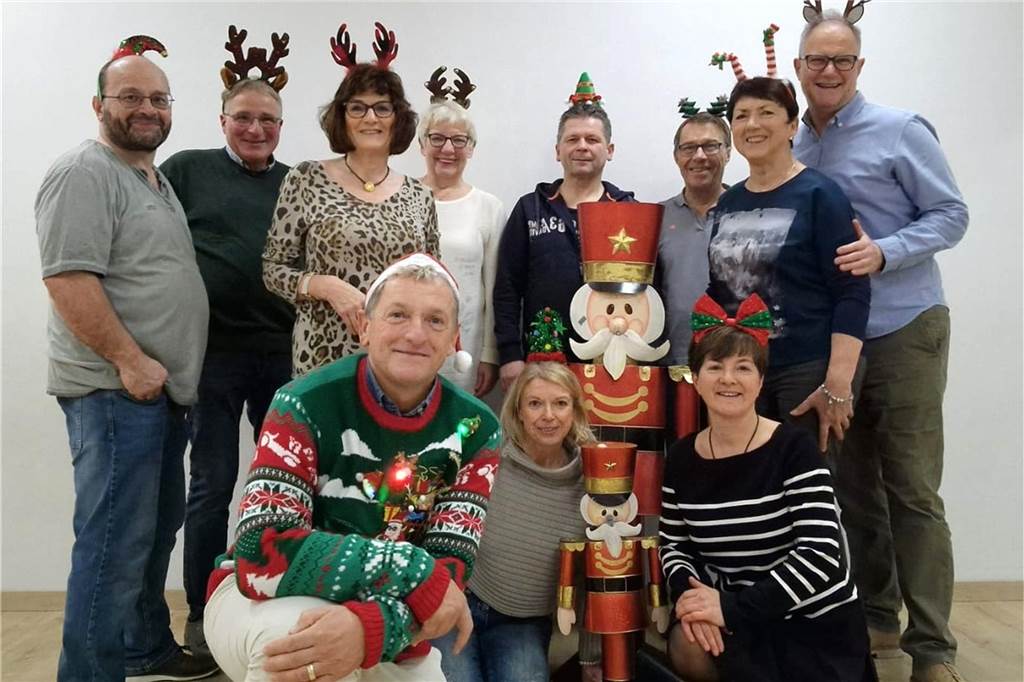 Weihnachtsgrüße des TC Grün-Weiß Schermbeck, Discofox