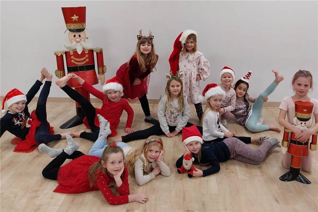 Weihnachtsgrüße des TC Grün-Weiß Schermbeck, Rasselbande