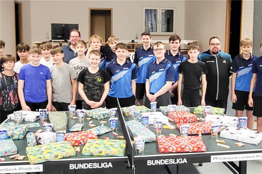 Weihnachtsvorgabeturnier des TTC Lembeck