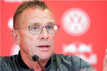 Weilt mit seinem Team im Trainingslager in Österreich: RB-Coach Ralf Rangnick. Foto: Jan Woitas