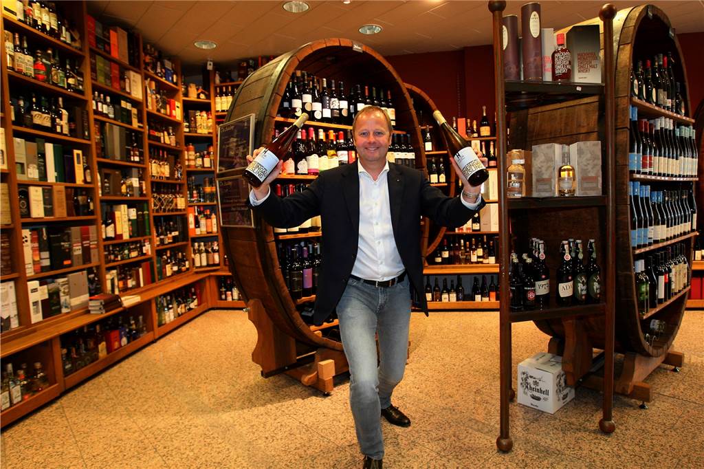 Weinhändler Matthias Hilgering in Dortmund