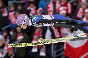 Wellingers Weite reichte in Zakopane zum zweiten Platz. Foto: Grzegorz Momot