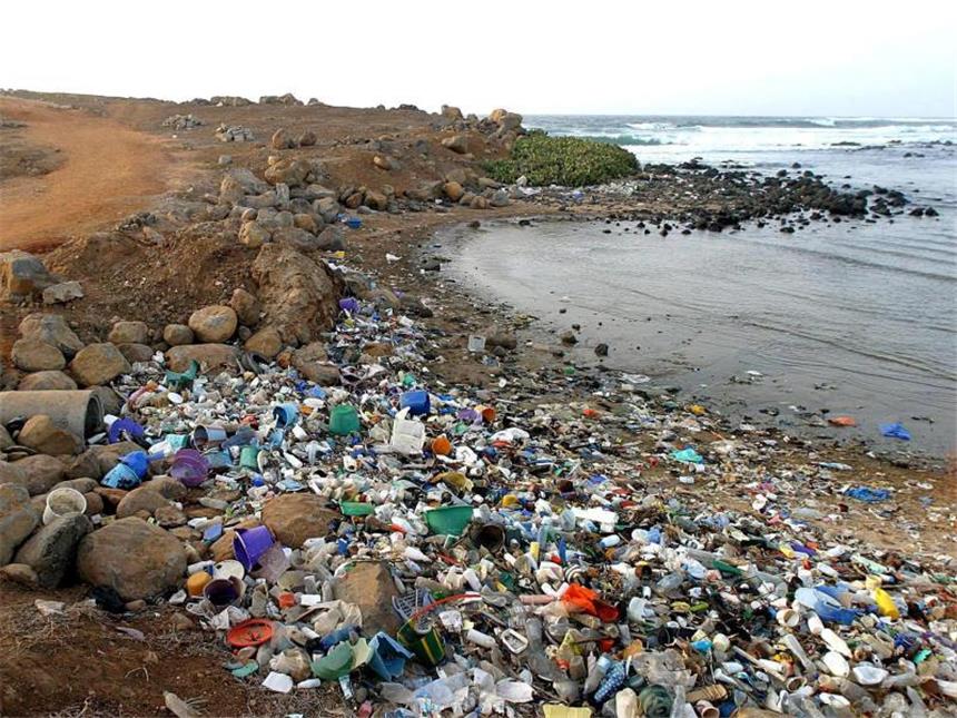 Das wollen Unternehmen: Plastikmüll aus Meeren ziehen Weltweit ist die Belastung durch Plastikmüll ein Problem. Foto: Nic Bothma