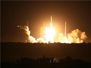 Wenchang ist ein neuer und der vierte Weltraumbahnhof Chinas. Er wurde mit dem Start der Rakete «Langer Marsch 7» eingeweiht. Foto: Ye Jun